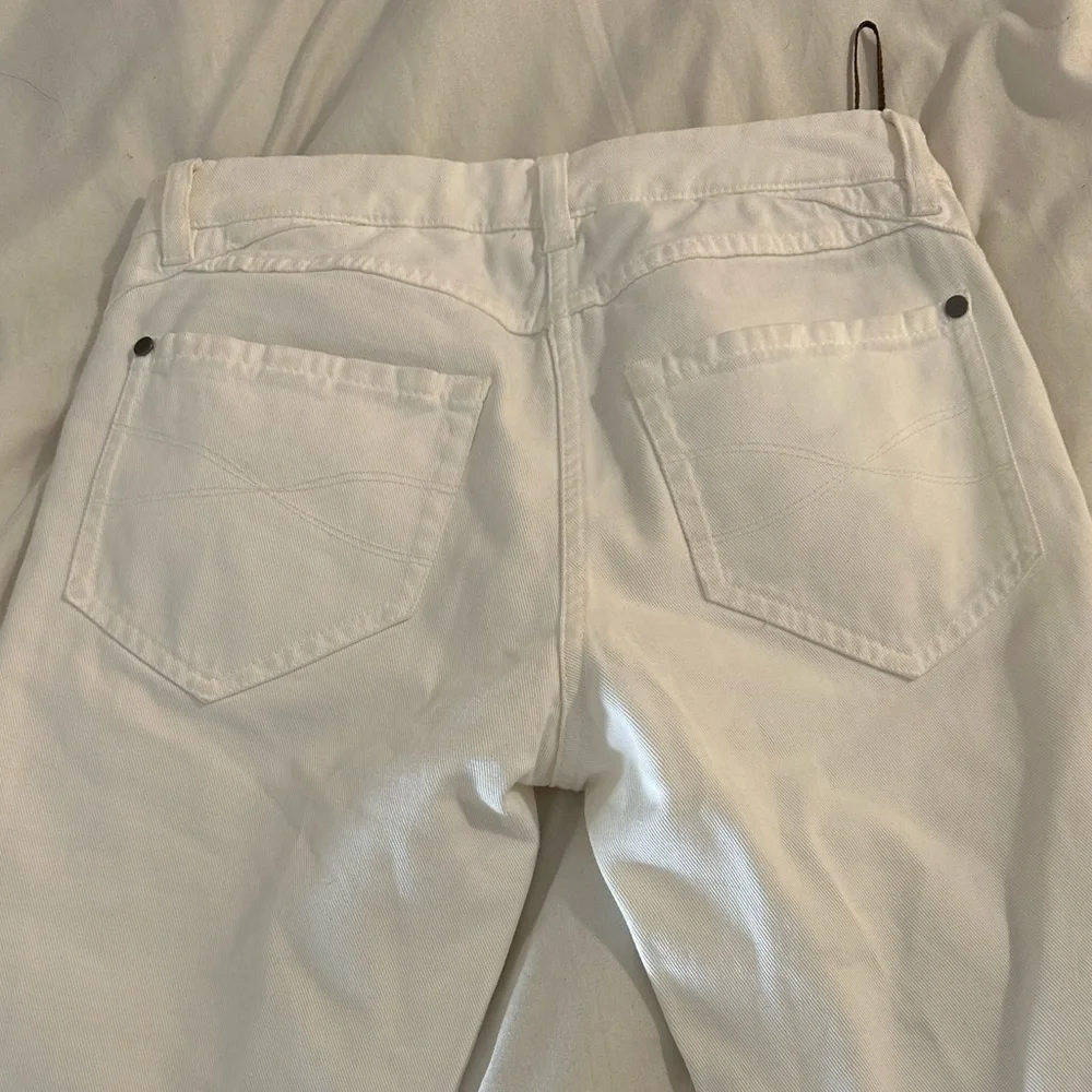 Brunello Cucinelli Low-Rise White Denim Skinny Jeans size 2 US 38 IT - Picture 3 of 6